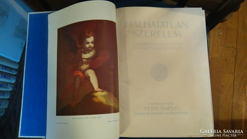 Inaudible love in the mirror of the art of great poets and great painters - 80 year Pest diary 1930