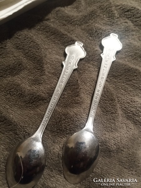 2 Rolex small spoons in one