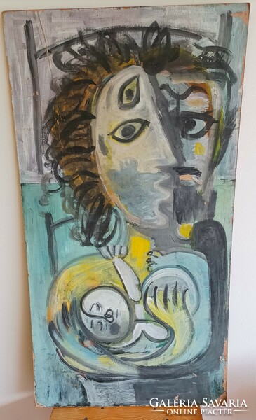 Retro painting, picture! Pablo Picasso