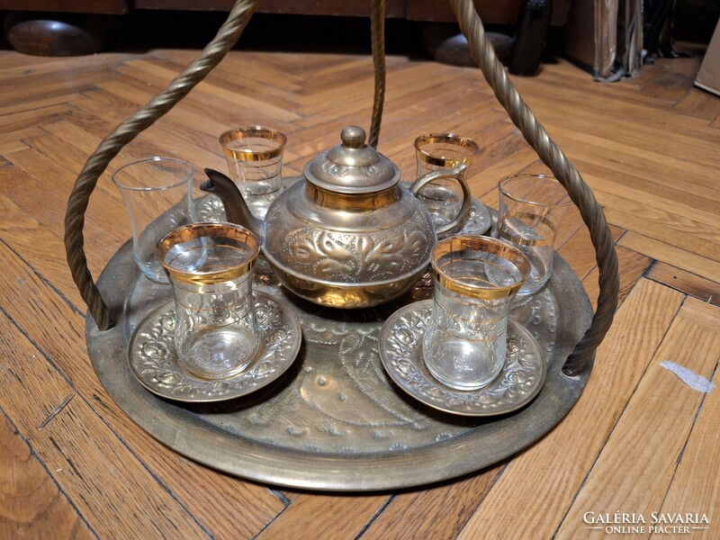 Turkish coffee set vintage 38 cm high