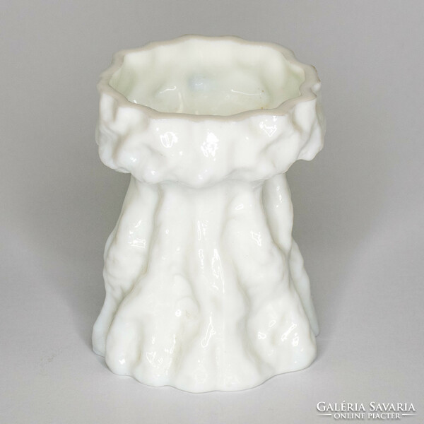 Ingrid Glashutte white glass vase