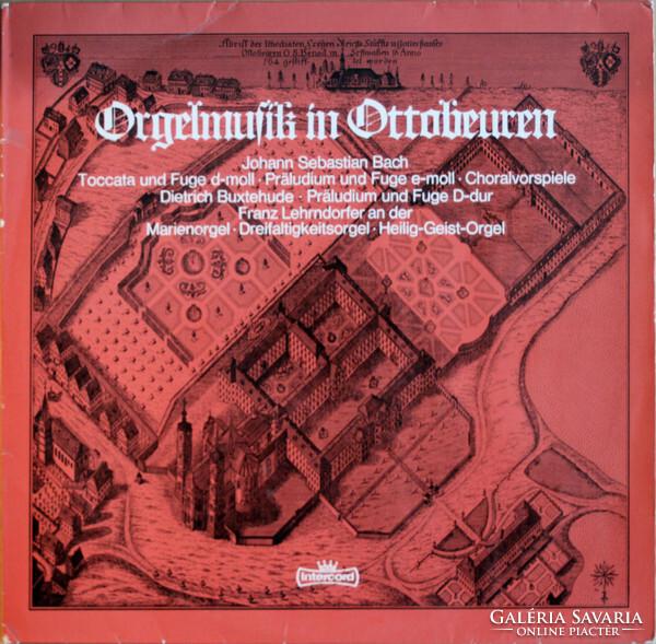 Johann Sebastian Bach / Dietrich Buxtehude - Franz Lehrndorfer - Orgelmusik In Ottobeuren (LP)