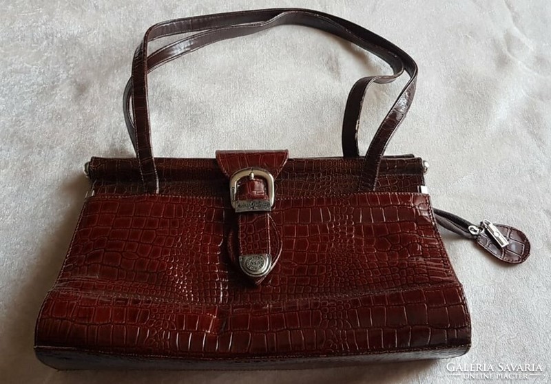 Marbolo classics (jeans classics) brown genuine leather purse