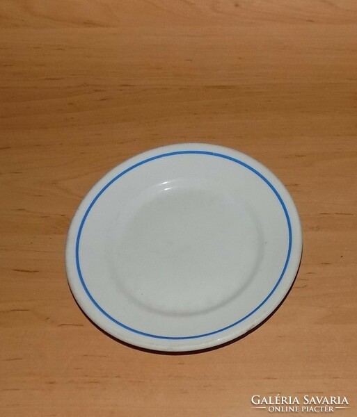 Zsolnay porcelain blue-edged small plate 18.5 cm (2p)