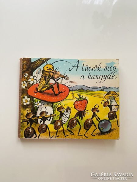 J.Z. Novák the crickets and the ants 1984 hardcover children's book