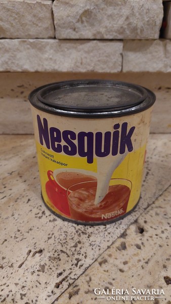 Nesquik old cocoa tin