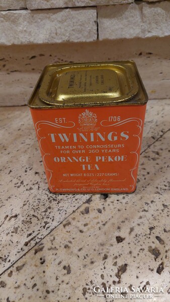 Twinigs orange tea tin