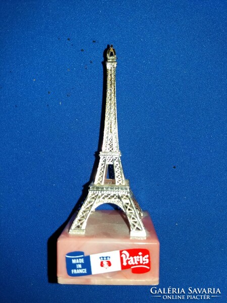 Old 1970s Paris Eiffel Tower model shelf decoration travel souvenir small statue according to the pictures