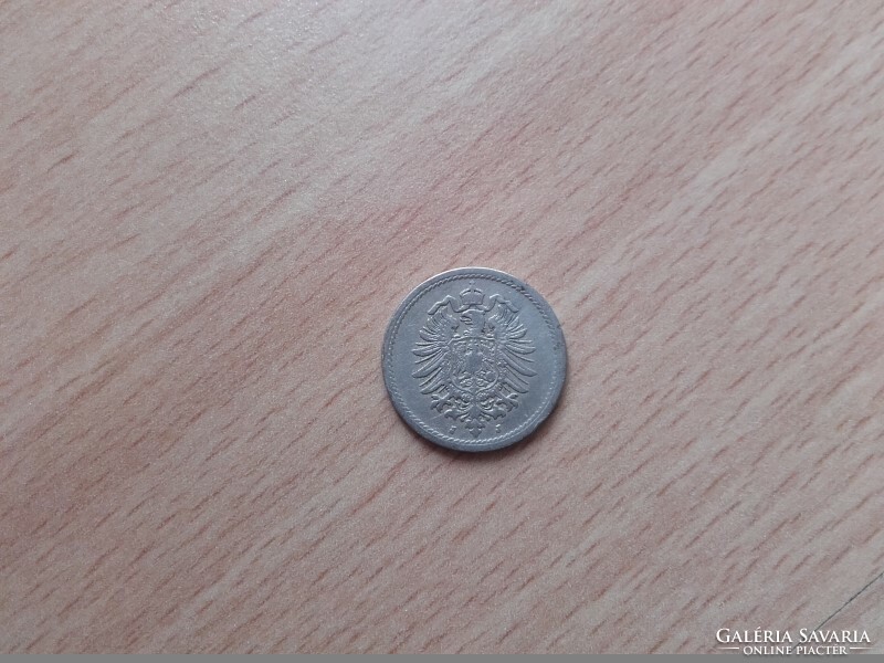 Németország 5 Pfennig 1875 J