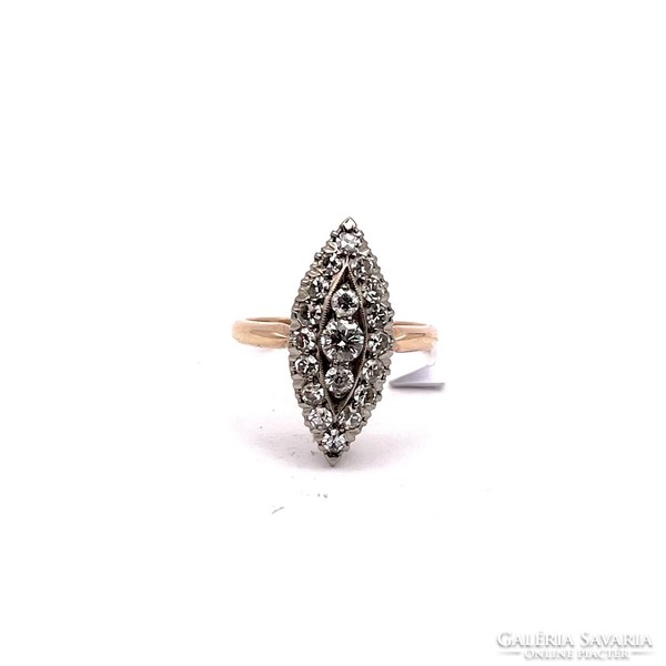 4495. Art Deco Gyűrű Gyémántokkal