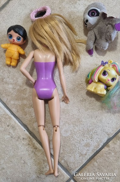 Eredeti Mattel Barbie baba, Disney, ty játék plüss, játékcsomag 1.