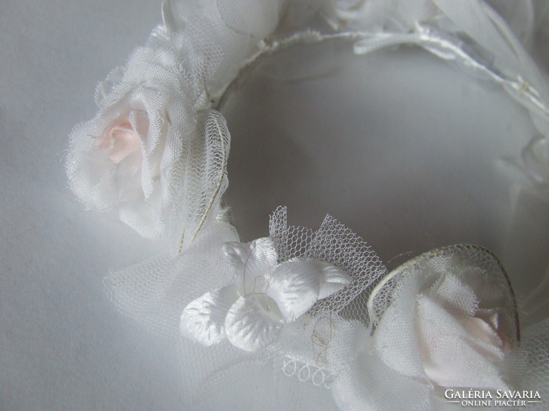 Older Small, Tiny, Mini Bridesmaid Headpiece, Bridal Wreath, Myrtle, Tiara