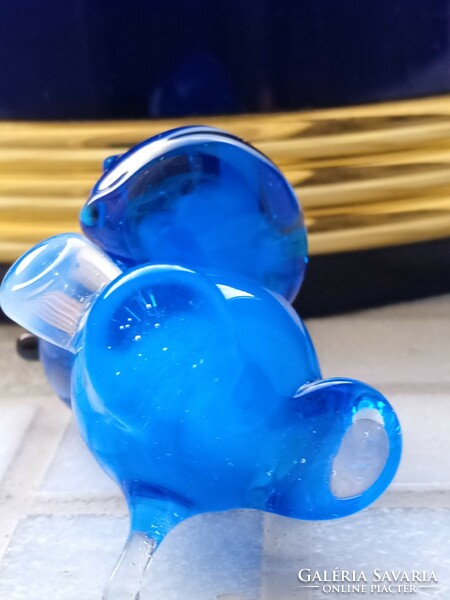 Glass animal from Murano, water horse from the Kancs club