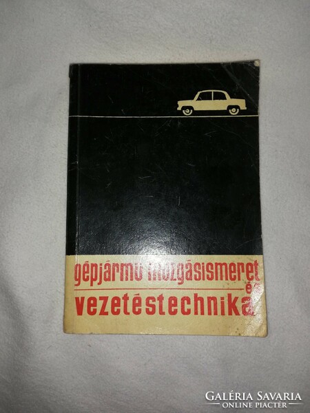 Vehicle movement knowledge and driving technique book