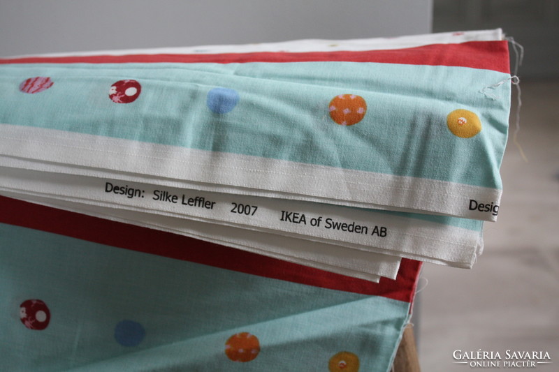 Ikea gyerekmintás függöny pamut anyag- teljesen új, hibátlan