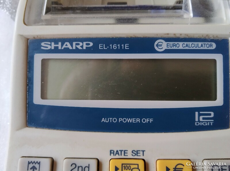Sharp el-1611e tape calculator (defective)