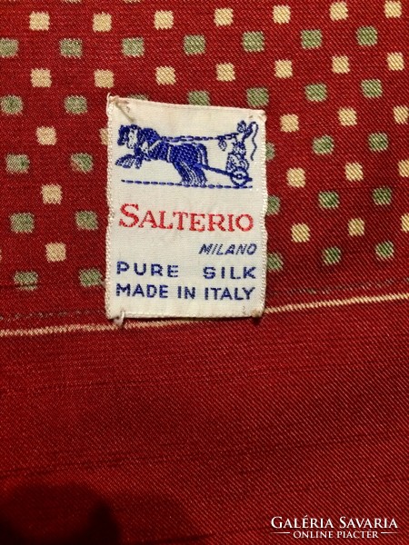 Vintage selyemsál