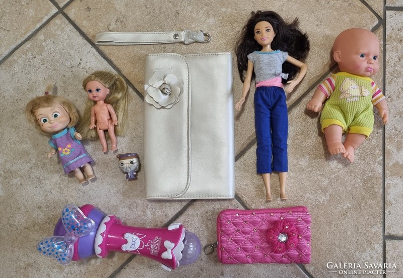 Eredeti 2010 Indonéz Mattel Barbie baba Skipper meg ajándékok