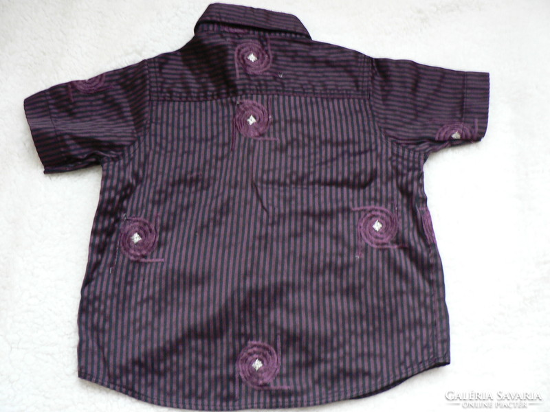 Vagan boy in a silk shirt for 2-3 years old