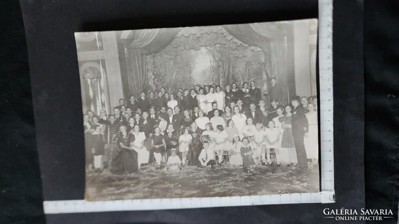 1936 Ball dance evening labeled photo group photo