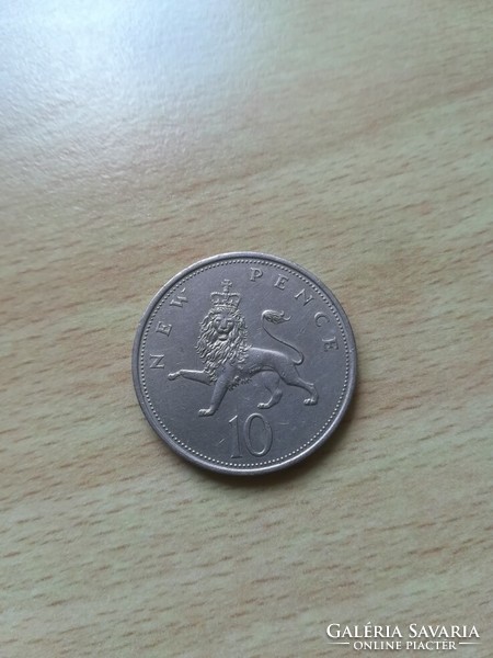 Egyesült Királyság - Anglia 10 Pence 1969  Ø28,5mm