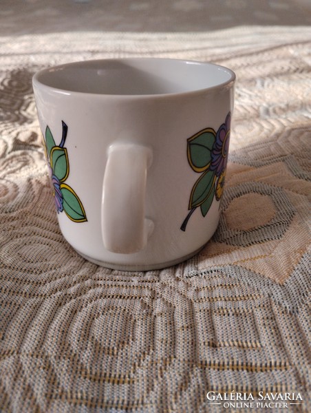 Alföldi porcelain mug with a hippie pattern