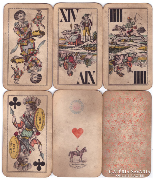 172. Tarokk card piatnik Vienna around 1895