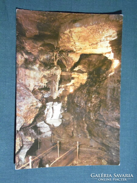 Képeslap, Abaliget cseppkőbarlang részlet