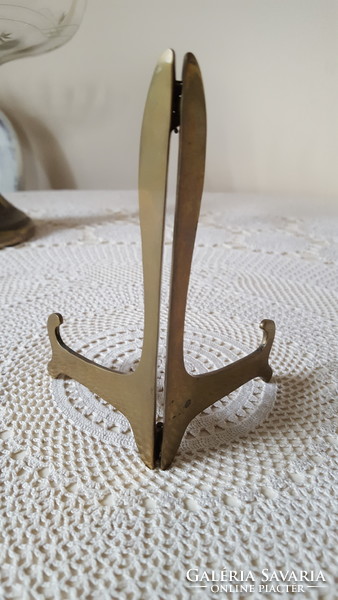 Solid brass plate holder