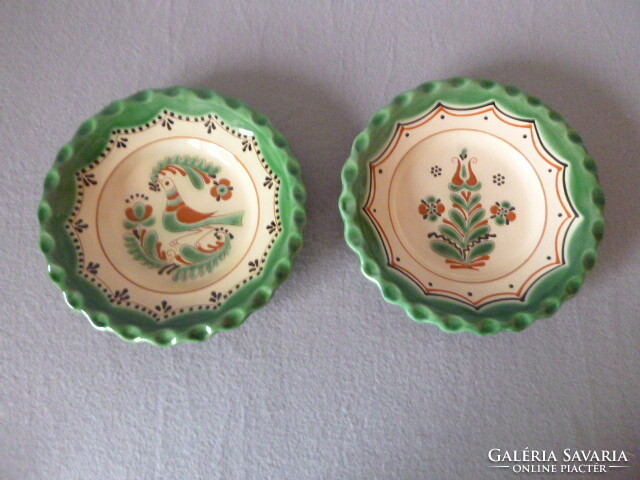 Ceramic wall plates from Abaújszántó.
