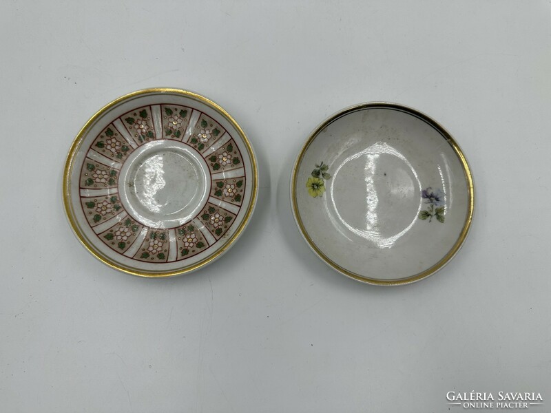 2 db kis tányér hollóházi 60-as 70-es évek, hollóháza