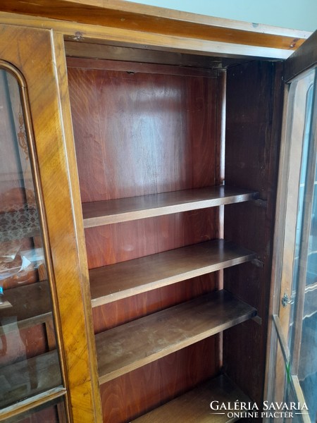 Showcase cabinet, narrow bookcase