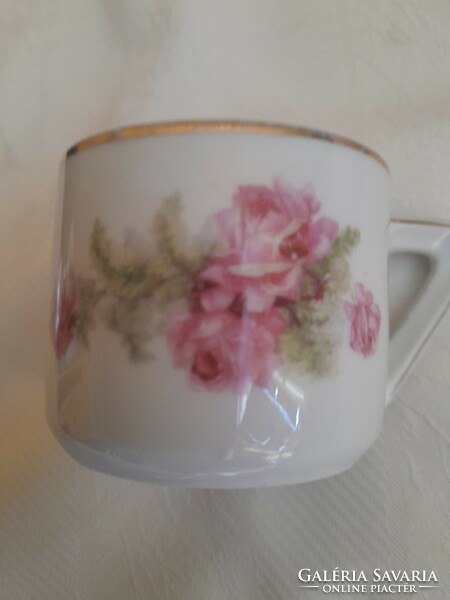 Wild rose antique cup is beautiful