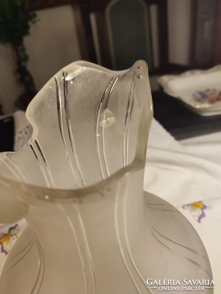Brutal glass jug