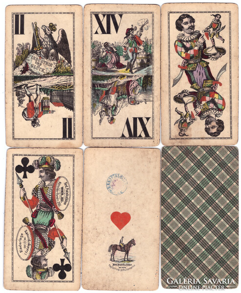173. Tarokk card piatnik Vienna around 1895