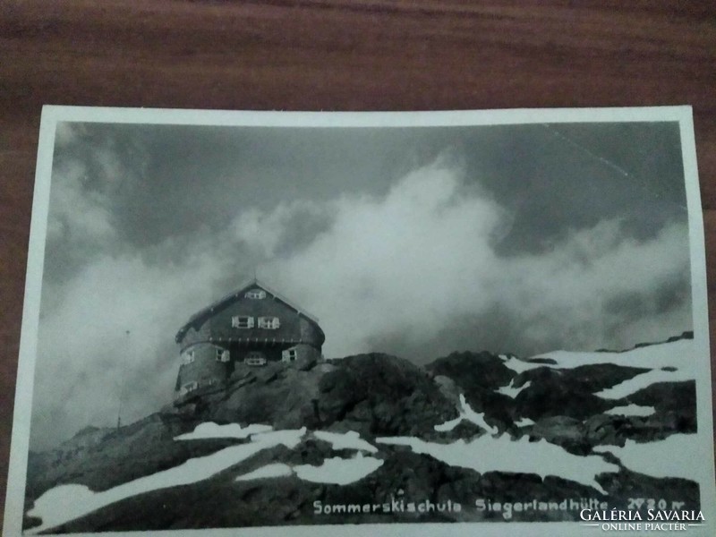 Austria, sommerskischule, siegerland hütte 2720 m, 1936, photo syd teleki