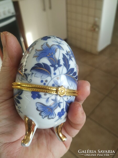 Faberge egg for sale in a 3-legged gift box!