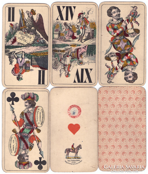 177. Tarokk kártya Piatnik 1905 körül