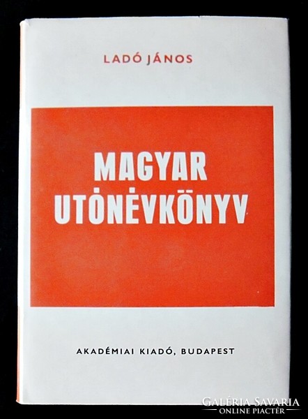 János Ladó: Hungarian surname book