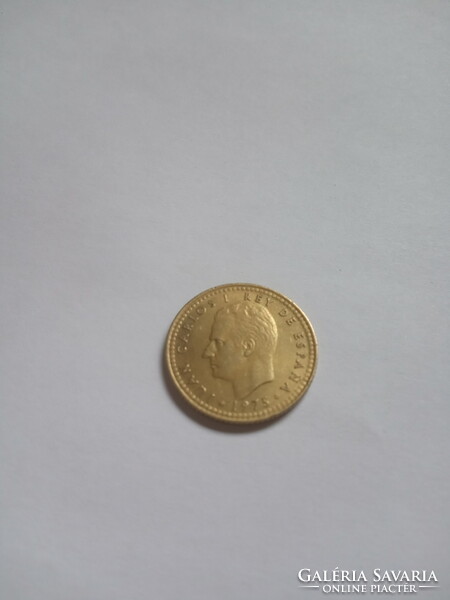 Very nice 1 peseta 1975! Spain!