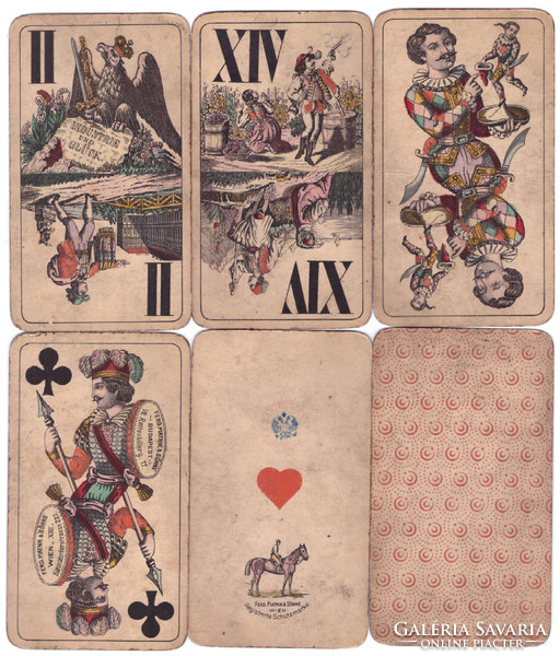 176. Tarokk kártya Piatnik 1905 körül