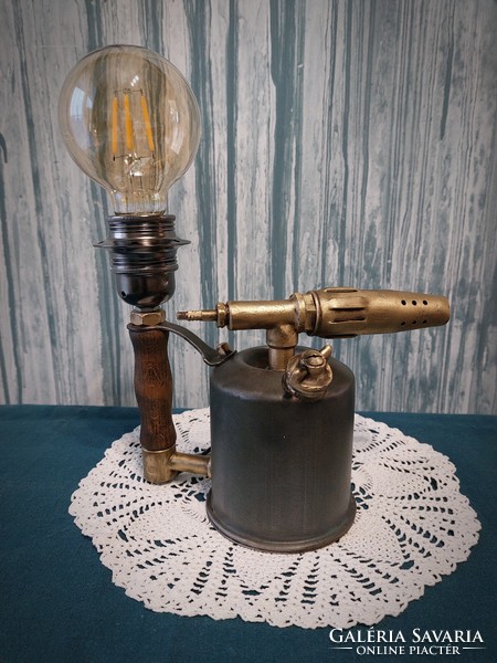 Design table lamp, gas lamp, loft lamp, unique lamp