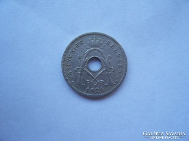 Belgium 5 centimes 1921 koninkrijk belgie