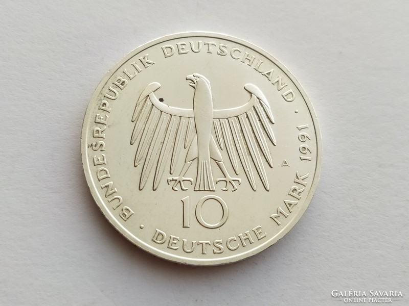 Németország ezüst 10 márka 1972.