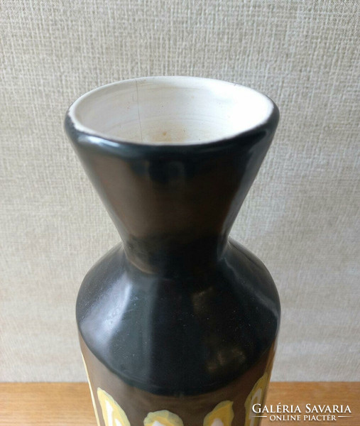Retro Hungarian ceramic vase. Elijah
