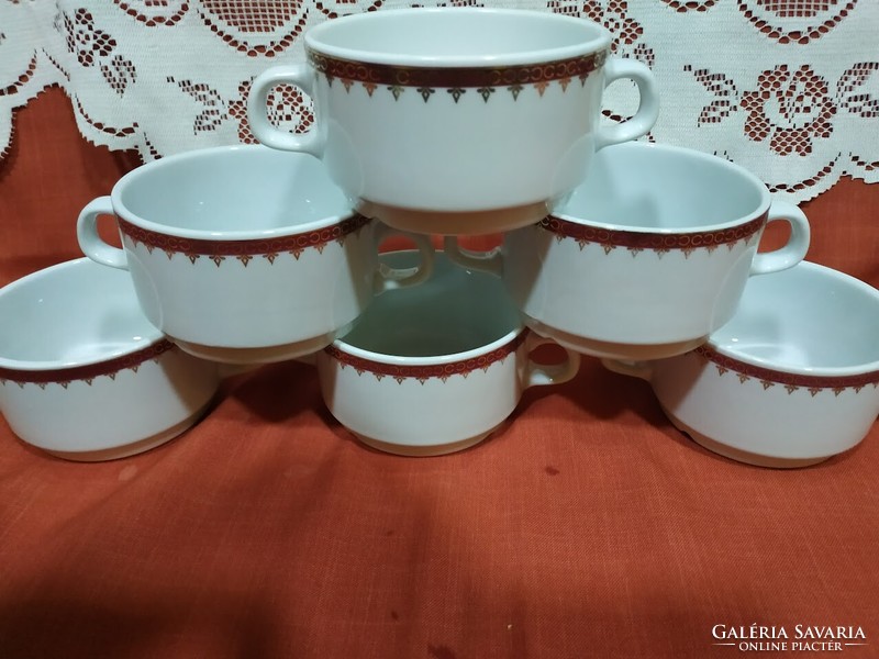 Soup cups - Great Plains porcelain