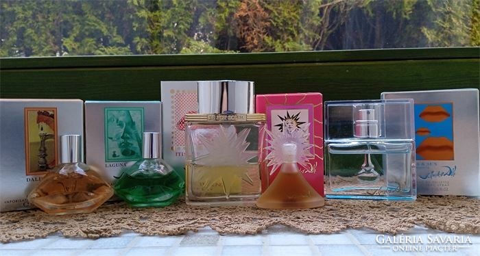 Salvador Dali parfümcsomag ritkaságokkal