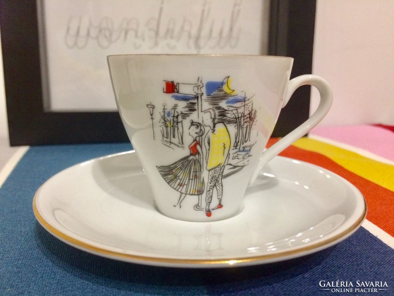 Vintage csésze aljjal-2db-Bavaria
