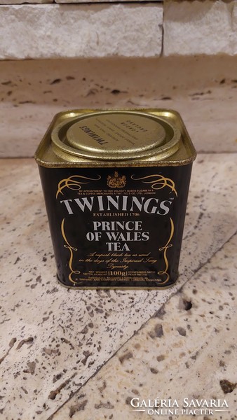 Twins tea tin