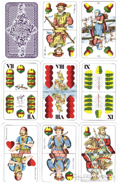 193. Hungarian card piatnik 32 sheets 2005